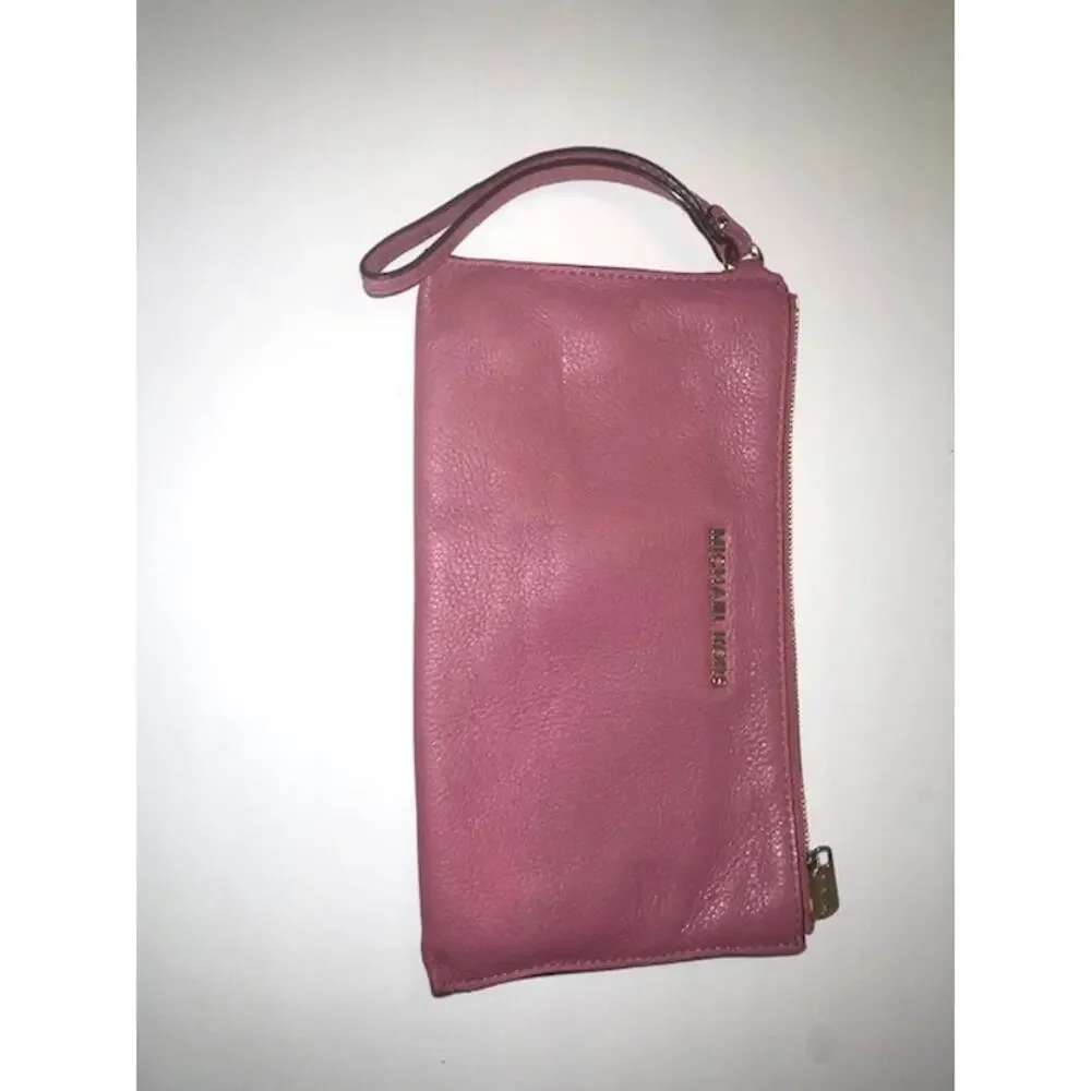 Michael Kors Pink Clutch/Wristlet in EUC